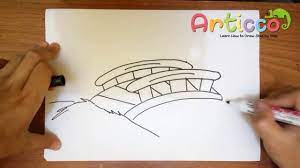 3d drawing easy animals, drawing birds, and drawing houses become easy with cool drawing ideas. How To Draw A Bridge Step By Step Youtube
