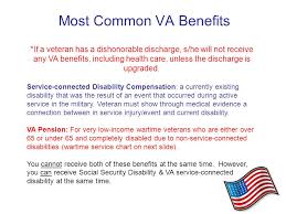Overview Of Va Benefits For Justice Involved Veterans