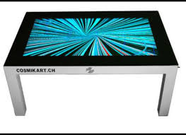 The mt50 supports a resolution of 1280x720. Multitouch Side Tables The Cosmikart Digital Coffee Table Reuses An Old Ibook G4