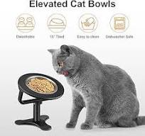 Amazon.com: Raised Cat Bowls,Indoor Cats with Height ...