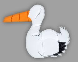 Weitere ideen zu klapperstorch, storch, storch baby. Storch Mit Baby Basteln Deko Fur Die Babyparty