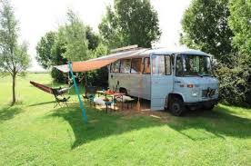 Surf Bus Trying Out Tiny Living In A Cozy Camper Van Mercedes Camper Mercedes Bus Bus Camper