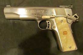 0 $3,000.00 5d 8h 23m 17156303 Colt 45 Gold Cup Trophy Stainless Steel Hand Gun For Sale At Gunauction Com 12675928