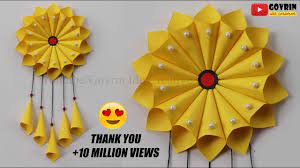 Terakhir, tempelkan kertas bertuliskan tujuan dari celengan tersebut. Wall Decor Ideas Hiasan Dinding Cantik Dari Kertas Origami Hiasan Jendela Youtube