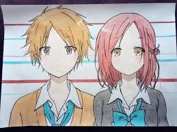Kaori Yuuki From Isshuukan Friends Drawn With Faber Castell Coloured Pencils Drawings Of Friends Drawings My Drawings