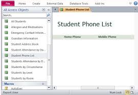 Access database3.accdb datenbanken vorlagen : Desktop Student Database Template For Access