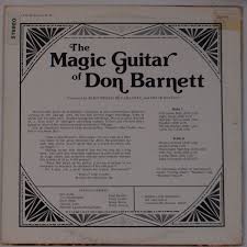 DON BARNETT: Magic Guitar Psych Rocker Folk Private LP Rare HEAR IT