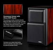 China Tonewinner rear bass reflex design Hi-Fi bookshelf ...