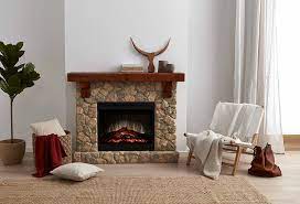Electric fireplace mantel fieldstone dimensions. Dimplex Fieldstone Flues And Fires