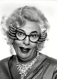 Dame Edna Everage reveals how her first British show went wrong