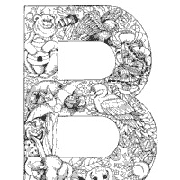 My daughter saw them and she really likes them so i got to work! Animals And Plants Alphabet Coloring Pages Surfnetkids