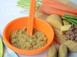 Beef And Veggies 8 Months Baby Food Recipes Baby Food Combinations Baby Puree Recipes