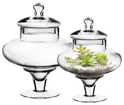 Amazing how the etched glass gives these jars that antique look! Decorative Accessories Body 9 Decorative Classic Candy Buffet Jar Elegant Glass Storage Container H 15 Cys Excel Glass Apothecary Jar Home Kitchen