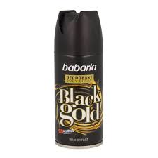 Blackgold supply company creates clothing that combines premium style with superior function and safety for people who work demanding jobs. Babaria Black Gold Deodorante Spray 150ml 50ml Gratis