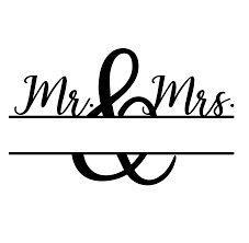 Download Mr And Mrs Wedding Svg Cricut Monogram Font Cricut Monogram Cricut