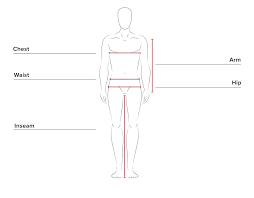 mens size chart uk usa eu clothing sizing guide for