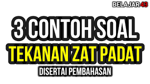 Contoh soal tekanan zat padat kelas 8 dan jawabannya. Contoh Soal Tekanan Zat Padat Dan Pembahasannya 3 Contoh Praktis Youtube