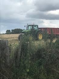 Crops being Harvested from Site F