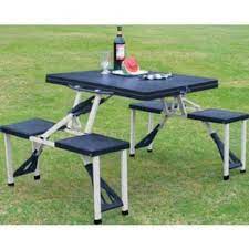 This deluxe wooden garden picnic table is made from solid pressure treated timber, with central reinforcements. Buy Folding Picnic Table And Stools Camping Tables Argos Folding Camping Table Folding Picnic Table Picnic Table