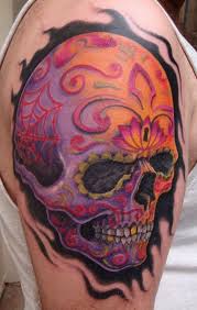 Change your tattoo as often as you change your mood. 40 Arm Skull Tattoos