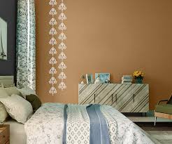Are you looking to repaint your bedroom walls? French Reviera Online Wall Stencil Design Patterns Asian Paints