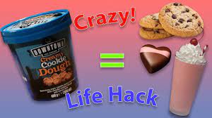 Ice cream is made of molecules of fat suspended in a structure of water, sugar and ice. Ice Cream Life Hack Turning 1 Dessert Into 3 Youtube