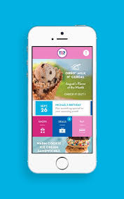 Baskin Robbins Launches New Mobile App Available For Iphone