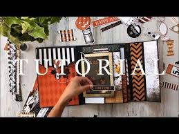 Your Book Of Memories Youtube Mini Scrapbook Albums Halloween Mini Albums Mini Album Tutorial