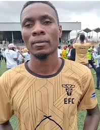 Francis Mkonda wati ndi osangalala kuti wathandiza nawo Ekhaya FC kulowa  TNM Super League. Iye walankhula izi mphindi zapitazo pa bwalo la Kamuzu  pomwe panali masewero a timuyi ndi Nyambadwe FC. full