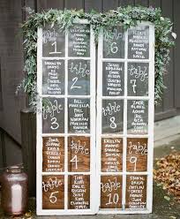 Vintage Window Wedding Seating Chart Ideas Emmalovesweddings