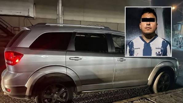 La falta de tránsito que lo delató! Detienen a Rivaldo Javier 'N' (27 años)  en #Monterrey. 🚔 Se pasó un semáforo en rojo en la Av. Lincoln y la  policía descubrió que