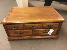 Average rating:5out of5stars, based on1reviews1ratings. Broyhill Oak Coffee Table Delmarva Furniture Consignment