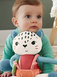 Fisher-Price Baby Sensory Toy Planet Friends Spotting Fun Snow Leopard for  Newborns Ages 3+ Months, Made of 95% Recycled Plastic and FSC Certified  Packaging, HKD64 : Amazon.co.uk: PC & Video Games