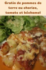 Gratin De Pommes De Terre Au Chorizo Tomate Et Bechamel En 2020 Gratin Pomme De Terre Gratin De Pommes Recettes De Cuisine