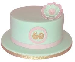 Nationwide shipping and guaranteed on time delivery. 60th Birthday Mum Cake