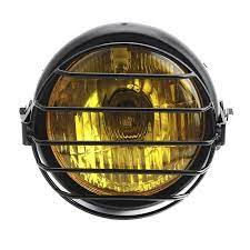 Buy 6 5 Retro Motorcycle Led Headlight Side Mount Grill Cover Set For Cafe Racer At Affordable Prices Price 37 Usd Free Shipping Real Reviews With Photos Joom