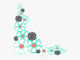 Beautiful gold lace royal border png clipart. Library Of Floral Vector Corner Black And White Corner Flowers Border Clipart Png Border Vector Png Free Transparent Png Images Pngaaa Com