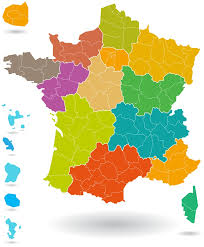 Télécharger la france et ses régions à compléter. Carte Des Regions De France Vierge Sans Les Noms