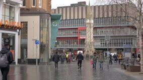 Leicester city, england + join group. People Walk In Downtown In A Cloudy Morning Shops In Background Stock Video Video Of Urban Busy 142359677