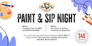 Paint & Sip Night @ The Parlor