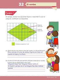 Compartimos estos fabulosos sobre matemática de primer grado segundo tercer cuarto quinto y sexto grado esta incluido los bloques 1 bloque 2 bloque 3 bloque 4 bloque 5 bloque 6. El Rombo Desafio 32 Desafios Matematicos Quinto Grado Contestado Tareas Cicloescolar