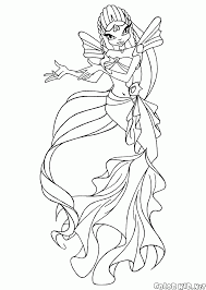 Sirena principessa barbie da colorare. Disegni Da Colorare Barbie Sirena