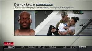 Derrick Lewis Has Been Rescuing & Aiding Hurricane Harvey Victims