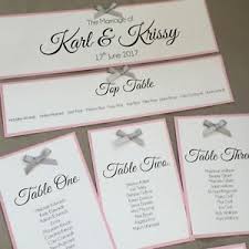 Details About Handmade Personalised Table Seating Plan Names Individual Cards Many Colours