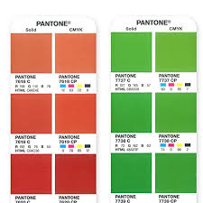 pantone color bridge coated uncoated set