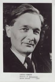 1966 Laszlo Nemeth author portrait by Grove Press Rare