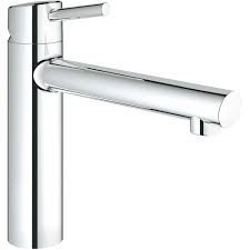 252mm minimum 0.4 bar required selectable swivel spout range of 0 / 150. Grohe Concetto Chrome Single Lever Kitchen Sink Mixer Tap 31128001 Contemporary Taps From Taps Uk