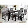 Wildon Home® Jessop 6 - Person Counter Height Breakfast Nook Dining Set Wood/Upholstered In Brown | 36 H X 40 W X 64 D In | Wayfair from www.wayfair.com