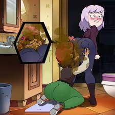 amity blight bathroom beanie big ass big butt blush dark-skinned female  dark skin different angle disney disney channel elf face in ass fart fart  fetish farting farting in face heart human jeans light-skinned female light  skin luz noceda pink hair shart ... - Rule 34