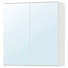 Lillangen White High Cabinet With Mirror Door 30x21x179 Cm Ikea Ikea Mirror Cabinets Wall Cabinet